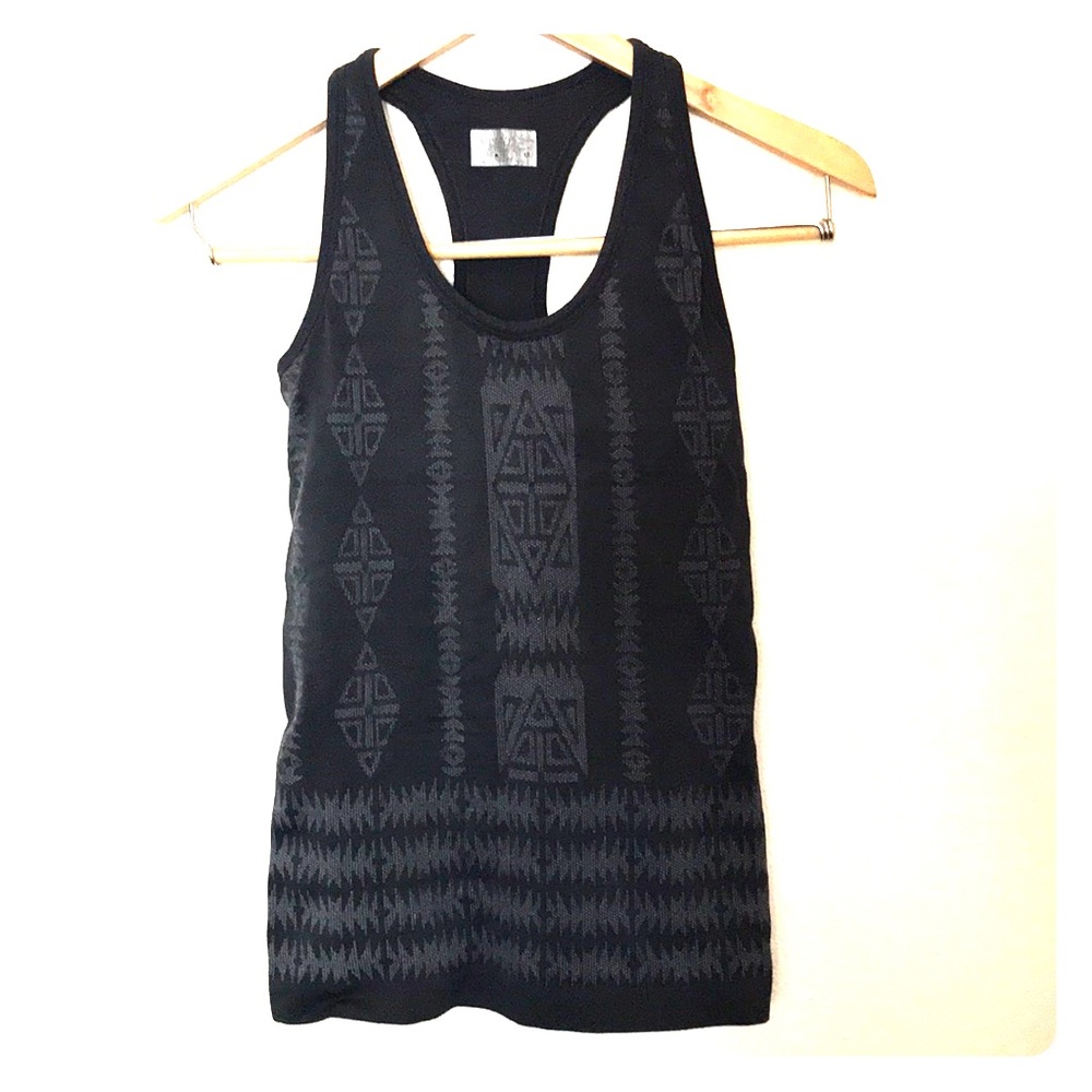 Gray Athleta Stretchy Top